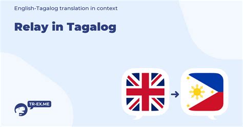 RELAY Meaning in Tagalog .